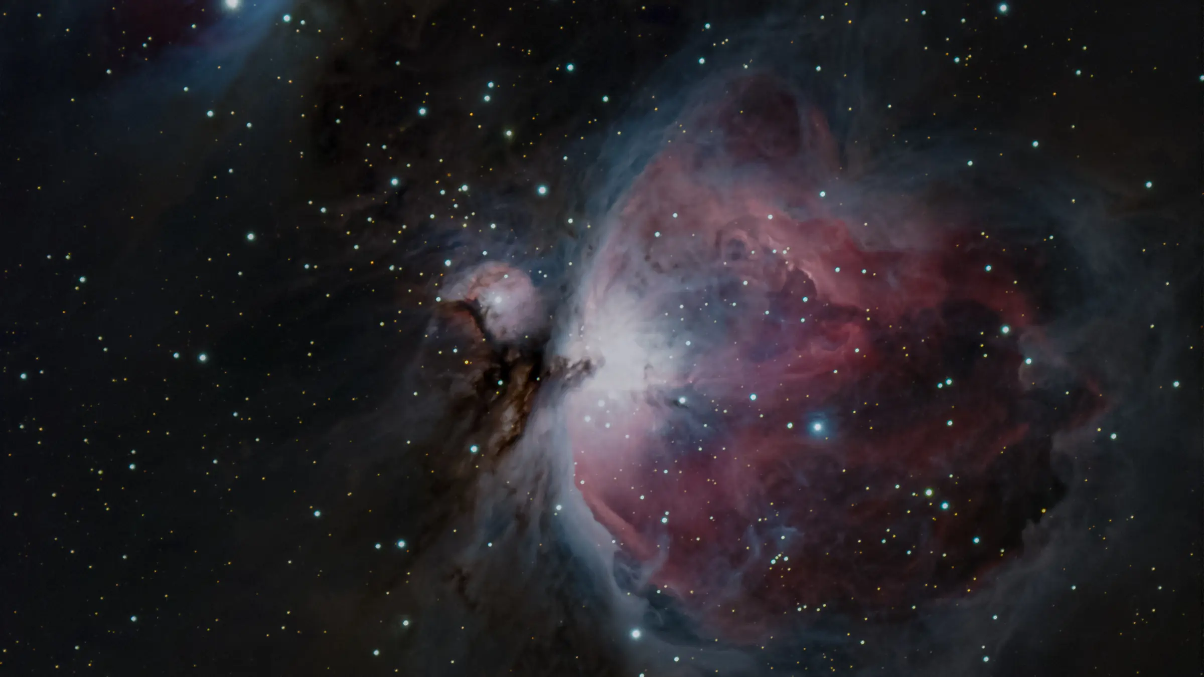 photo of a starry space composition