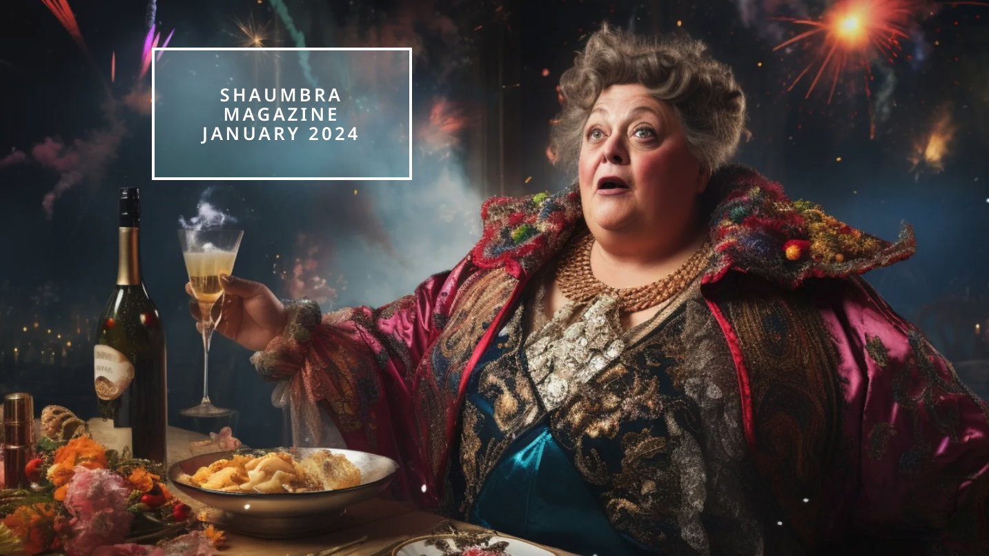 shaumbra magazine cover january 2024 – madame blavatsky at new years